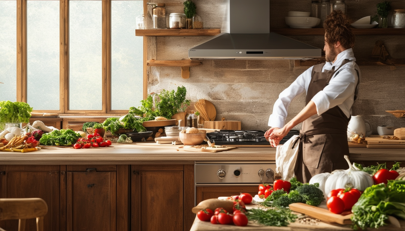 explorez l'art de cuisiner avec passion dans 'cuisiner avec passion : l'harmonie de la modernité et du rustique'. découvrez des recettes qui allient techniques contemporaines et saveurs traditionnelles, pour une expérience culinaire unique et authentique.