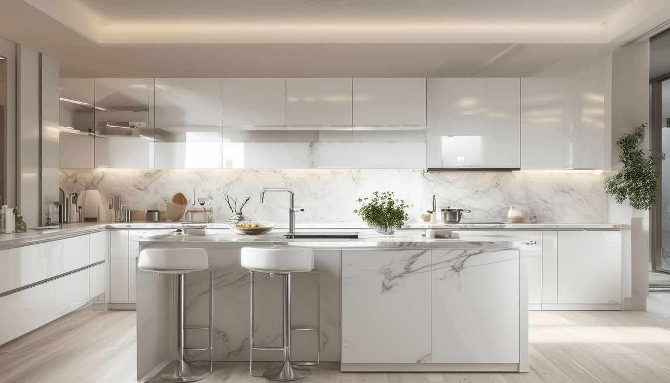 découvrez comment la cuisine moderne blanche allie élégance et praticité au quotidien. inspirez-vous de tendances contemporaines pour créer un espace lumineux et raffiné, parfait pour partager des moments inoubliables.