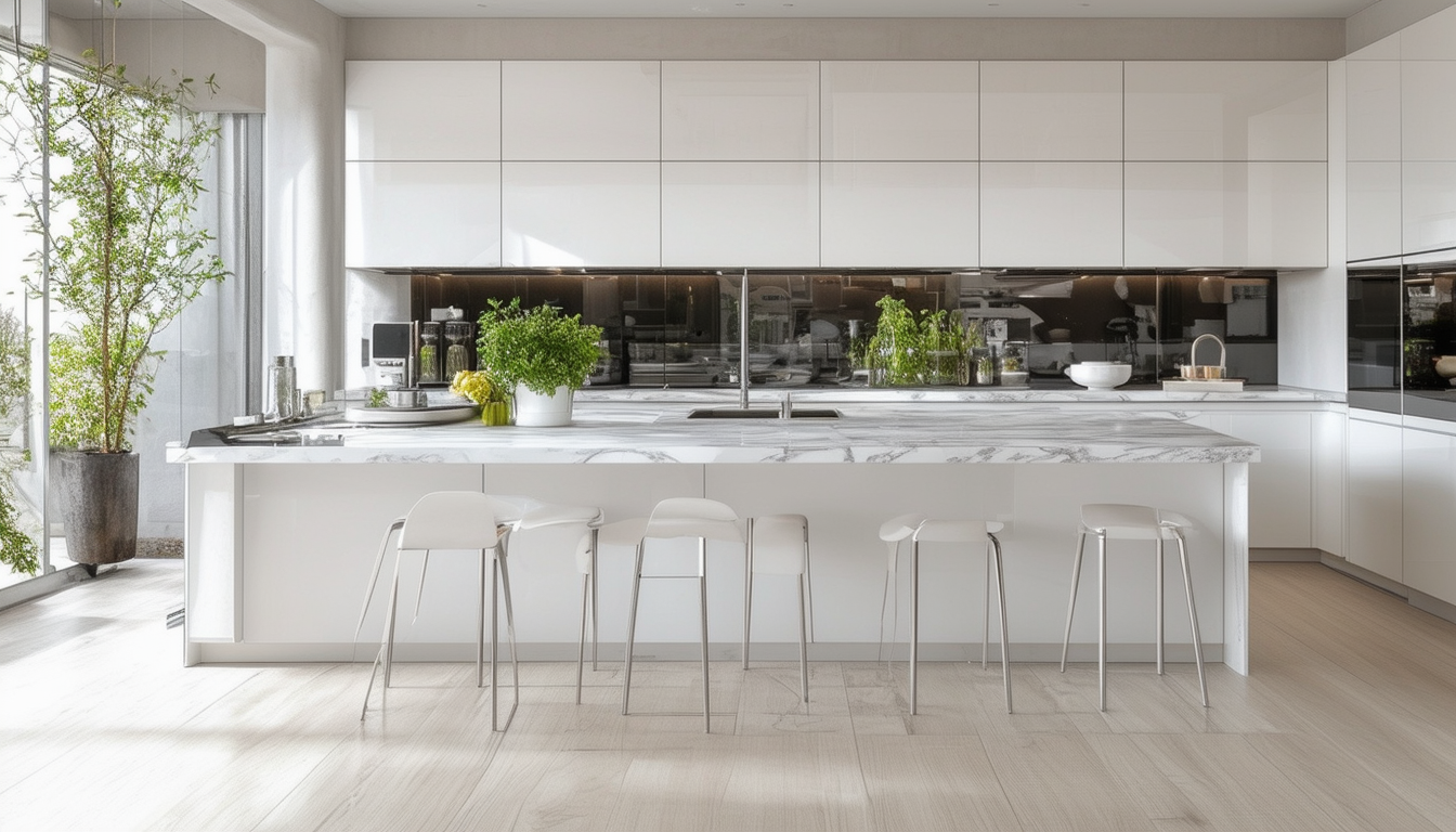 découvrez comment la cuisine moderne blanche allie élégance et fonctionnalité pour sublimer votre quotidien. explorez des idées inspirantes et des astuces déco pour créer un espace lumineux et raffiné, propice aux moments conviviaux.