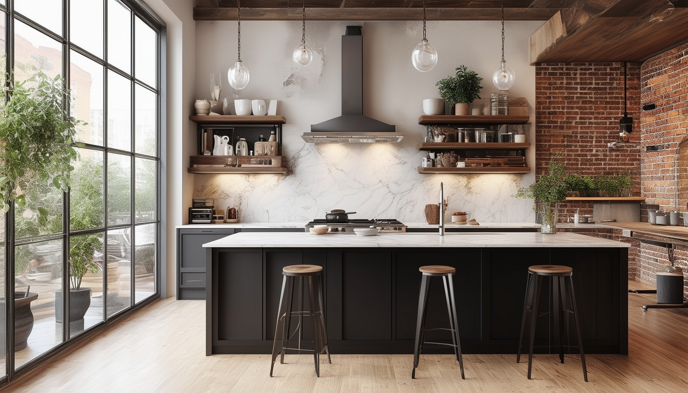 découvrez comment transformer votre espace avec la cuisine moderne style loft. un cadre inspirant, alliant design contemporain et fonctionnalité, pour éveiller votre créativité culinaire.