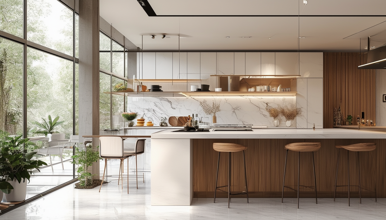 découvrez comment la cuisine moderne allie esthétique et fonctionnalité, transformant chaque repas en une expérience unique. explorez les tendances contemporaines qui font de cet espace un véritable art de vivre.