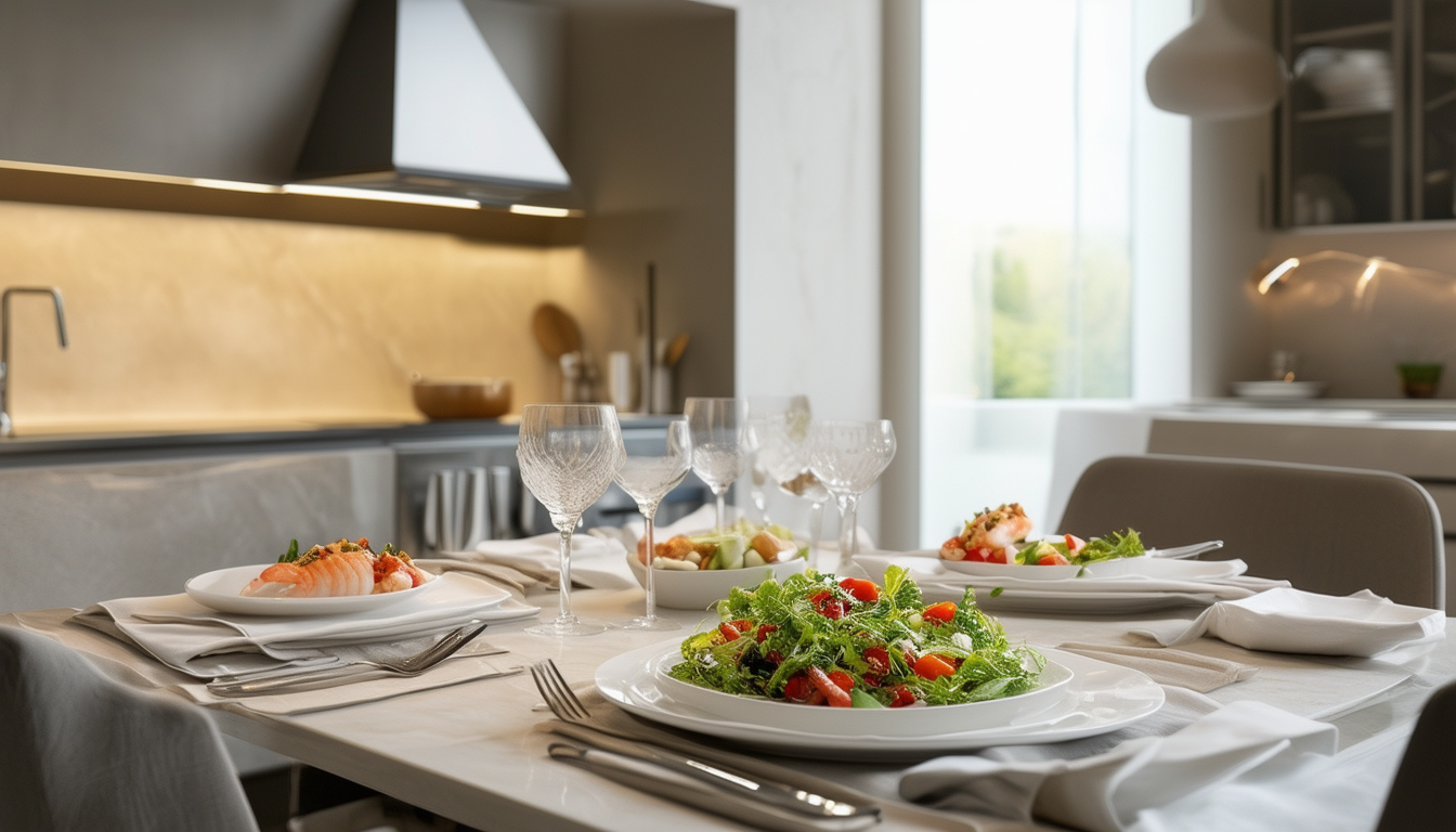 découvrez l'harmonie entre simplicité et créativité avec notre exploration de la cuisine moderne au style minimaliste. apprenez à transformer des ingrédients frais en plats exquis dans un cadre épuré et élégant. sublimez votre espace culinaire tout en préservant l'essence même de la gastronomie.