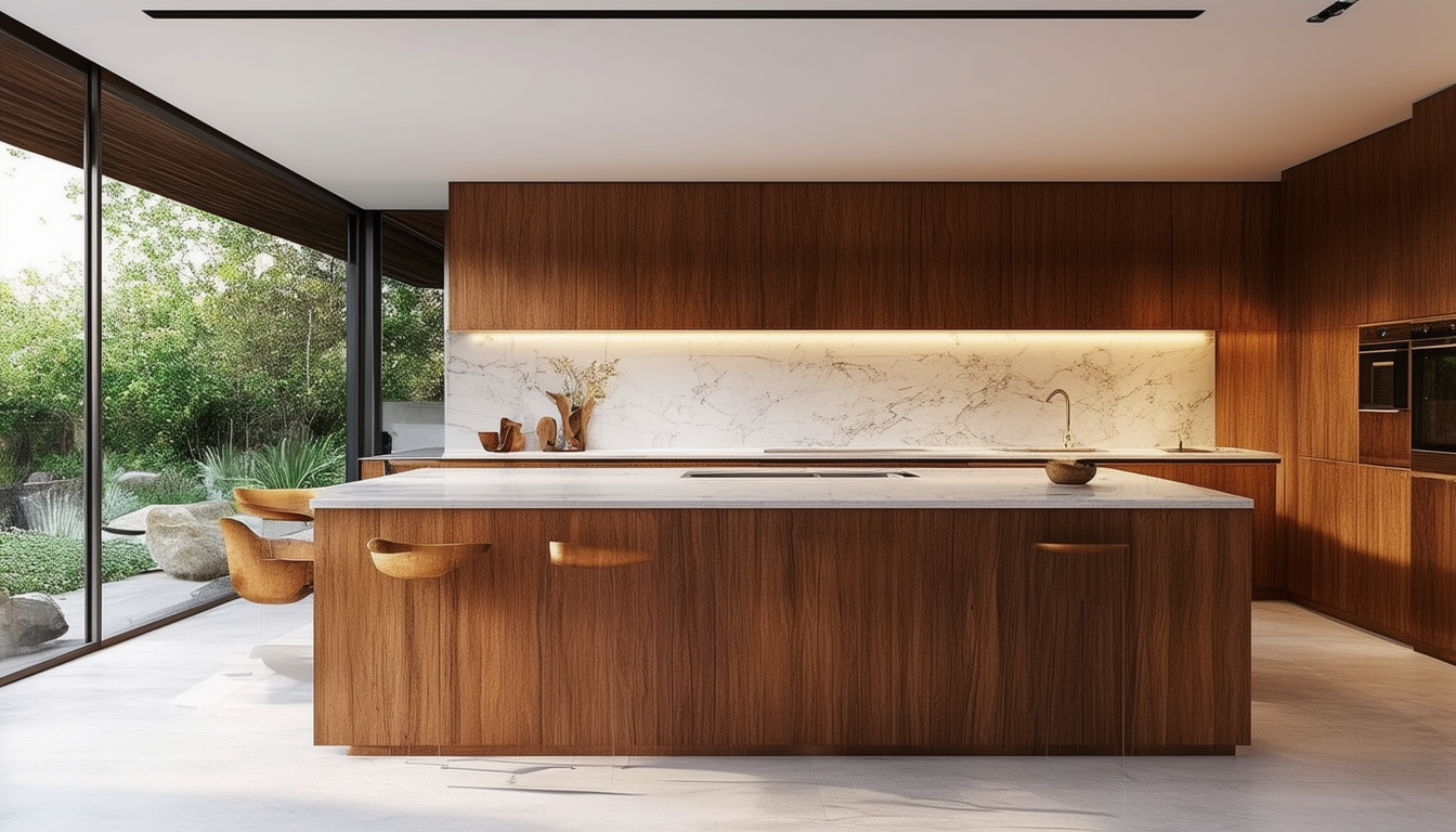 découvrez comment le bois massif apporte chaleur et élégance à votre cuisine moderne. transformez votre espace culinaire avec des matériaux durables et un design contemporain qui allie confort et style.