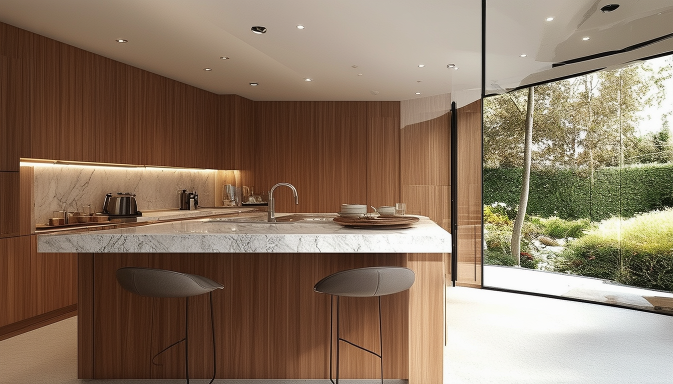 plongez dans l'harmonie parfaite entre tradition et modernité avec notre cuisine en bois massif. redécouvrez la chaleur et l'élégance du bois dans un espace moderne, où chaque détail crée une atmosphère accueillante et intemporelle.