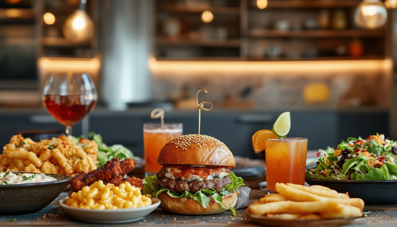 explorez l'univers de la cuisine américaine moderne à travers des plats revisités, des saveurs audacieuses et des techniques innovantes. redécouvrez des classiques tout en vous aventurant dans de nouvelles expériences culinaires qui célèbrent la diversité gastronomique des états-unis.